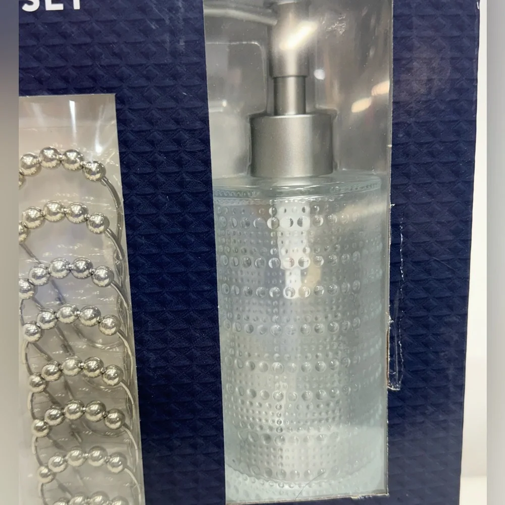 Nueva Spa 5 piece Bath Set Nave Blue New